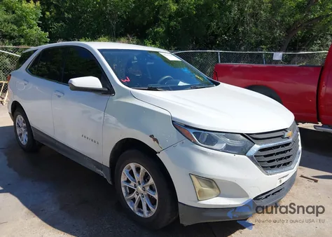 2020 Chevrolet Equinox Fwd Lt 1.5L Turbo из США, поврежденный, VIN 3GNAXKEV1LS509373